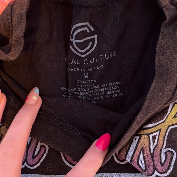 West coast california crop top shirt - Picture 2 of 2